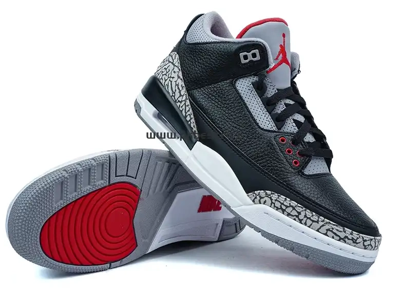Cement Retro SHIP TO PK Jordan GOD READY Air 3 RETAIL MATERIALS Black 0517